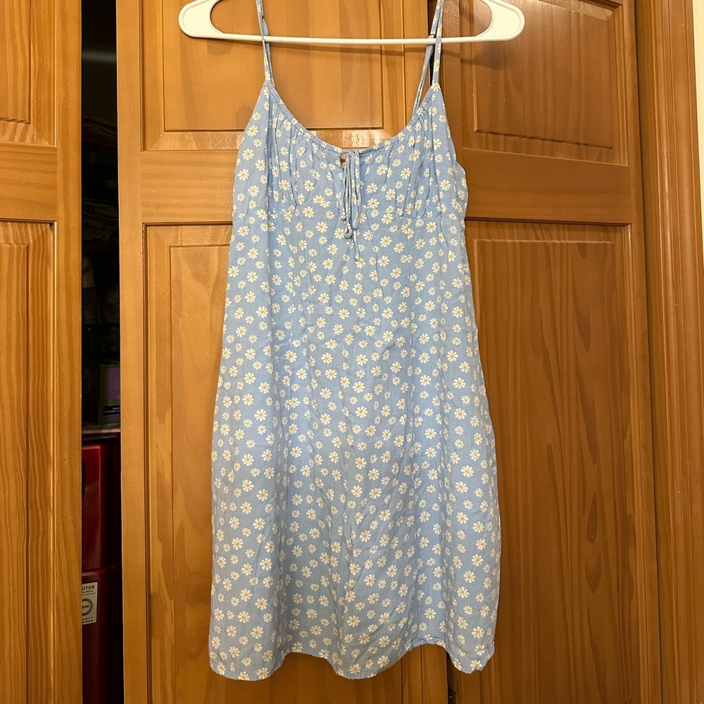 Blue flower dress